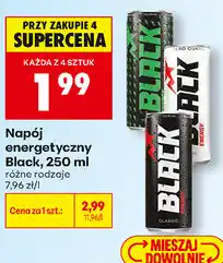 Biedronka Napój energetyczny Black oferta