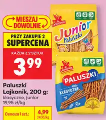 Biedronka Paluszki Lajkonik oferta