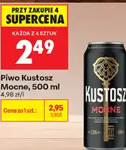 Biedronka Piwo Kustosz Mocne oferta