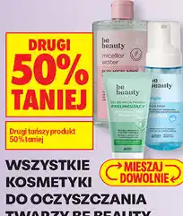 Biedronka WSZYSTKIE KOSMETYKI DO OCZYSZCZANIA TWARZY BE BEAUTY oferta