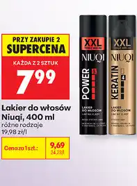 Biedronka Lakier do włosów Niuqi oferta