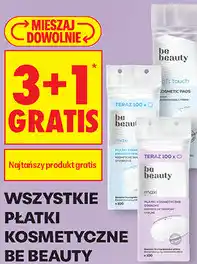 Biedronka WSZYSTKIE PŁATKI KOSMETYCZNE BE BEAUTY oferta