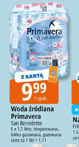 E.Leclerc Primavera Woda źródlana oferta