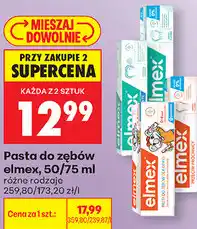 Biedronka Pasta do zębów elmex, 50/75 ml oferta