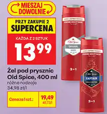 Biedronka Żel pod prysznic Old Spice oferta