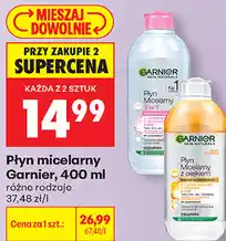 Biedronka Płyn micelarny Garnier oferta
