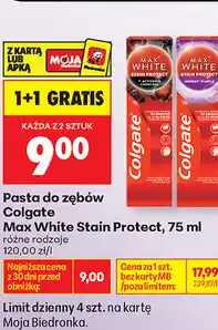 Biedronka Pasta do zębów Colgate oferta