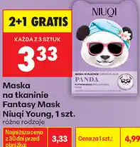 Biedronka Maska na tkaninie Fantasy Mask Niuqi Young, 1 szt oferta