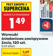 Biedronka Woreczki śniadaniowe zawiązywane Zosia, 120 szt oferta