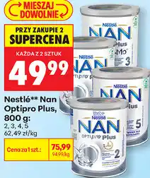 Biedronka Nestlé Nan Optipro Plus, 800 g: 2, 3, 4, 5 oferta