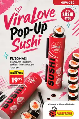 Biedronka Sushi Pop Up oferta