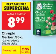 Biedronka Chrupki Gerber, 35 g różne rodzaje oferta