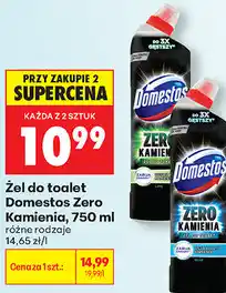 Biedronka Żel do toalet Domestos Zero Kamienia oferta