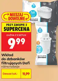 Biedronka Wkład do dzbanków filtrujących Dafi oferta