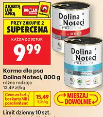 Biedronka Karma dla psa Dolina Noteci oferta