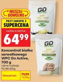 Biedronka Koncentrat białka serwatkowego WPC Go Active oferta