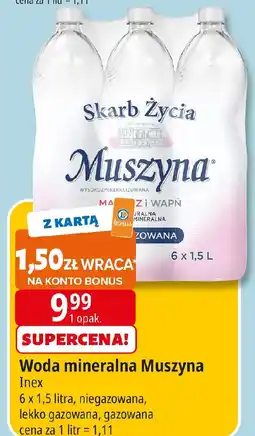 E.Leclerc Muszyna Woda mineralna oferta
