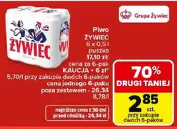 Carrefour Market Żywiec Piwo oferta