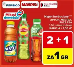 Carrefour Market Lipton, Nestea, Fuze Tea Napój oferta