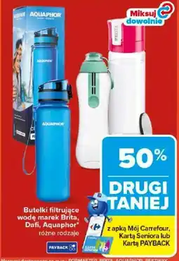 Carrefour Market Brita, Dafi, Aquaphor Butelki filtrujące oferta