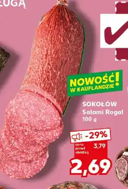 Kaufland Sokołów Salami Rogal oferta