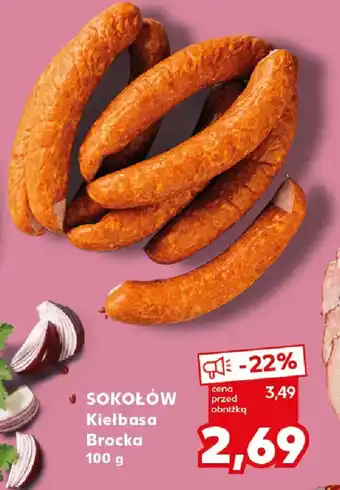 Kaufland Sokołów Kiełbasa Brocka oferta