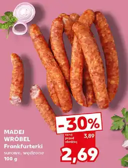 Kaufland Madej Wróbel Frankfurterki oferta