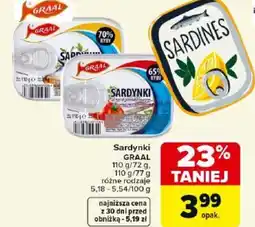 Carrefour Market Graal Sardynki oferta