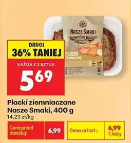 Biedronka Placki ziemniaczane Nasze Smaki, 400 g oferta