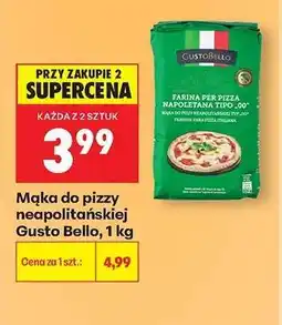 Biedronka Mąka do pizzy neapolitańskiej Gusto Bello 1 kg oferta