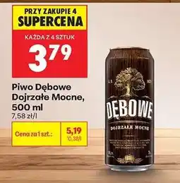 Biedronka Piwo Dębowe Dojrzałe Mocne, 500 ml oferta