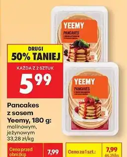 Biedronka Pancakes z sosem Yeemy, 180 g oferta