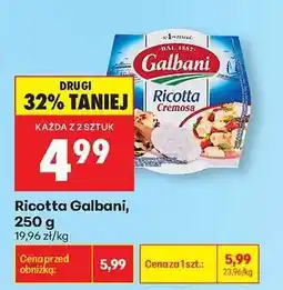 Biedronka Ricotta Galbani, 250 g oferta