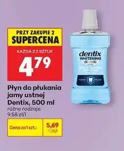 Biedronka Płyn do płukania jamy ustnej Dentix, 500 ml oferta