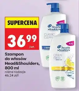 Biedronka Szampon do włosów Head&Shoulders, 800 ml oferta