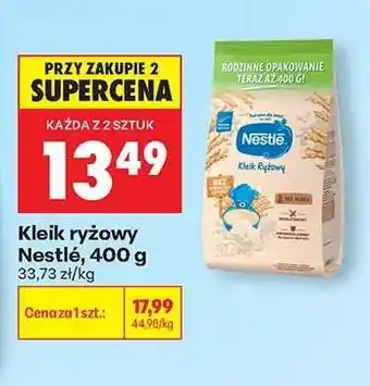 Biedronka Kleik ryżowy Nestle, 400 g oferta