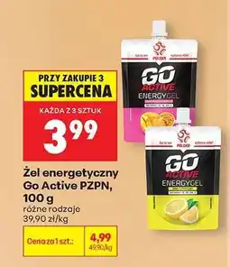 Biedronka Żel energetyczny Go Active PZPN , 100 g oferta