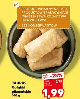 Kaufland Taurus Gołąbki pilzneńskie oferta