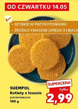 Kaufland Suempol Kotlety z łososia panierowane oferta