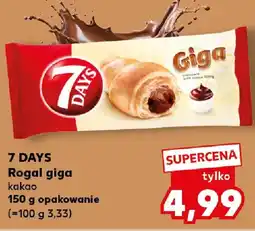Kaufland 7 Days Rogal giga kakao oferta