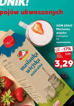 Kaufland Osm koło Maślanka wiejska naturalna oferta