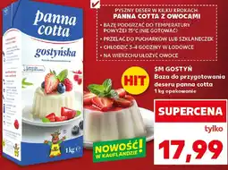 Kaufland Sm Gostyń Panna Cotta oferta