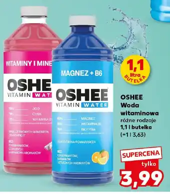 Kaufland Oshee Woda witaminowa oferta