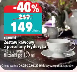 Biedronka Chodzież Zestaw kawowy Fryderyka oferta
