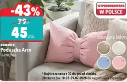 Biedronka Domarex Poduszka Arco oferta