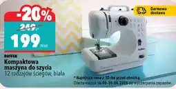 Biedronka Hoffen Kompaktowa maszyna do szycia oferta