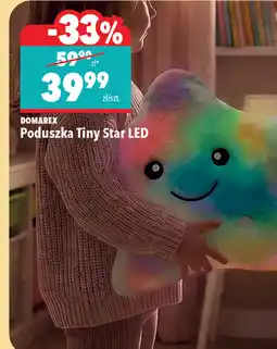 Biedronka Domarex Poduszka Tiny Star LED oferta