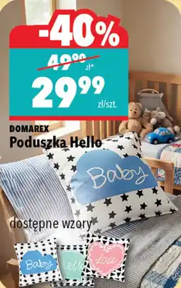 Biedronka Domarex Poduszka Hello oferta