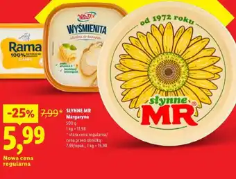 Lidl Słynne MR Margaryna oferta