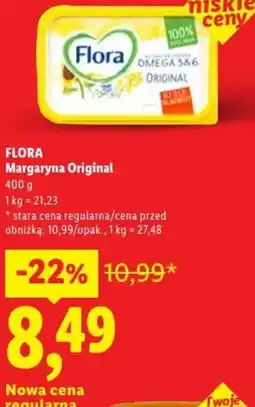 Lidl Flora Margaryna Original oferta